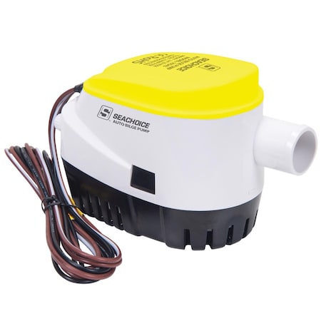 Seachoice 1100 gph Automatic Bilge Pump 12 V 50-19353