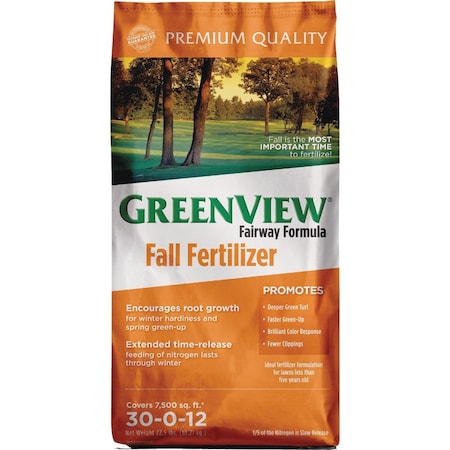 Greenview Fairway Formula 22.5 Lb. 7500 Sq. ' 30-0-12 Fall Fertilizer 2129856