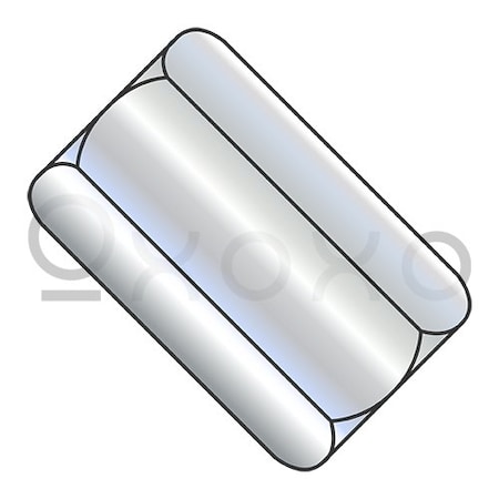 Oxoxo 1/4-20X1 3/4 Hex Rod Coupling Nut 7/16 Across Flats Zinc, 600PK 409472