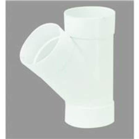 Oldcastle Infrastructure PVC SEWER WYE HXHXH 45D 4IN V-904