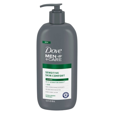 Dove Men+Care Sensitive Skin Comfort Calming Hand and Body Lotion, 13.5 Ounce, 4PK 68740294