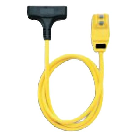 Southwire GFCI, Yellow, 100 ft, 3 Outlet, 12 AWG 14880120-1
