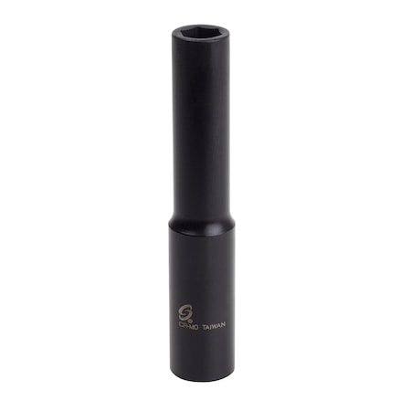 Sunex 1/2 in Drive 7/16 in Extra Deep Impact Socket 214XD