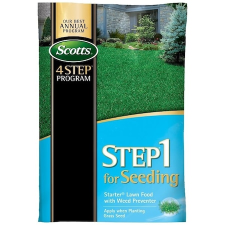 Scotts Lawn Food with Weed Preventer, 22 lb Bag, Granular, 21-22-4 N-P-K Ratio 36905