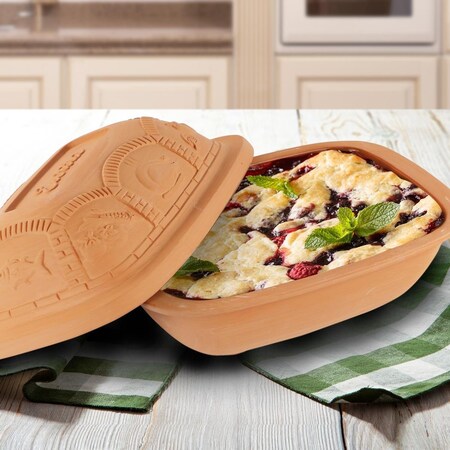 Reston Lloyd Ltd.  Eurita Clay Roaster, 3 Quarts 99599