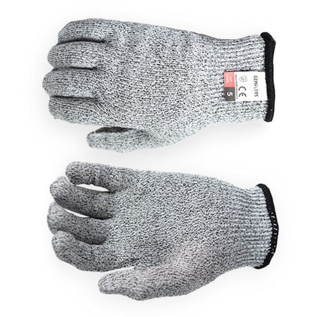 Gemplers Cut-Resistant Gloves, Cut Level A5 , Uncoated , XL 1 PR 238041