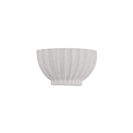 Troy Lighting Efron 10in wide 1 Light Wall Sconce in Soft White/Ceramic Ivory Texture B1905-SWH/CIX