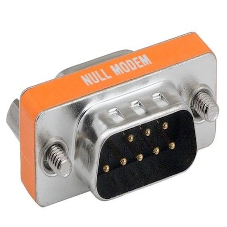 Sanoxy 2 Pack DB9 Male to Female Null Modem Mini Adapter SNX-CBL-LDR-DB212-5200