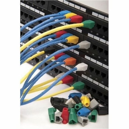 Platinum Tools RJ45 BOOT, 8.5MM MAX OD, RED. PKG 100PC/BAG. 105108