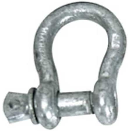 Whitecap S-1531P Galvanized Steel Shackle - 0.31 in. 3002.613