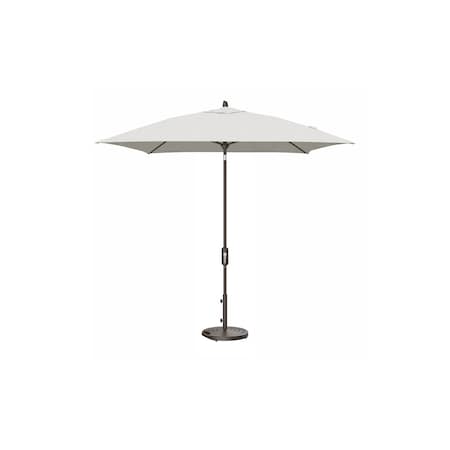 Treasure Garden 7.5 ft Square Patio Umbella, aluminum, fiberglass ribs, outdoor, Natural UM847SQ-00 5404 Natural