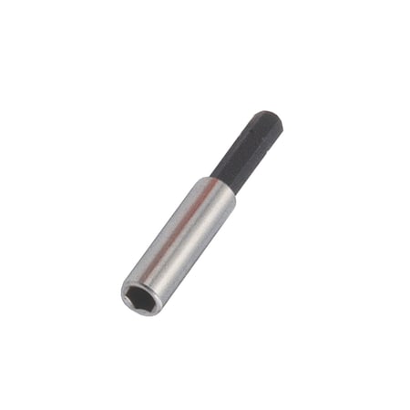 Genius Tools 1/4in Hex Dr. 1/4in Hex Shank, Magnetic Bit Holder 286008