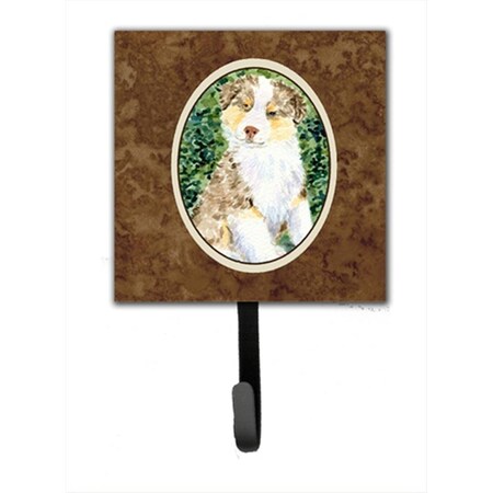 Carolines Treasures 4.25 x 6 in. Australian Shepherd Leash Or Key Hook SS8847SH4