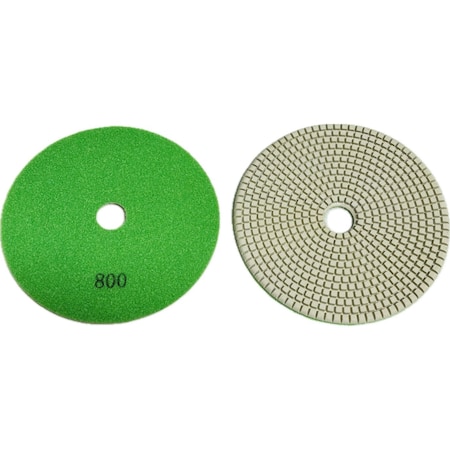 Vantage Product Flexible Risen Bond Dry Polishing Pad, Concrete Finishing, 7'' R-FB70800