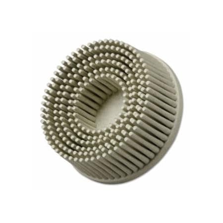 Scotch-Brite Roloc Bristle Discs, 3 in, 120, 15,000 rpm, White 405-048011-18737