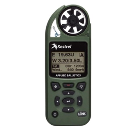 Kestrel 5700AB Elite Weather Meter with Applied Ballistics Link, Olive 0857ALOLV