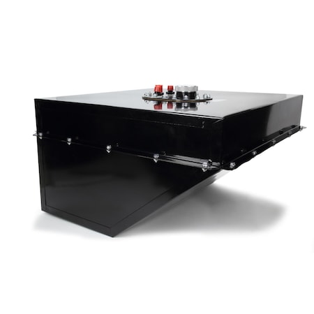 Auto Usa 22 gal Fuel Cell with Wedge Can SFI 28.3, Black AU3615476