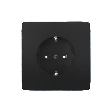 Siemens DELTA style, Antracite cosso SCHUKO socket outlet 10/16 A 250 V cover plate 5UB1853-0AC01