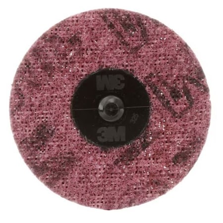 3M Scotch-Brite Roloc Surface Conditioning Disc Sc-Dr, A/O Medium, Tr 3", 100PK 61500141793