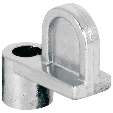 Make-2-Fit Window Screen Clip with Screw, Alloy, Zinc, Silver PL 7735