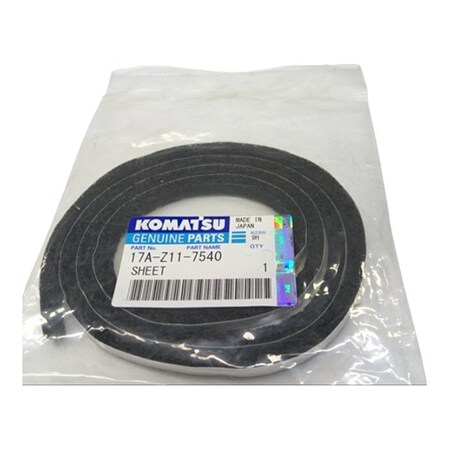 Komatsu SHEET, KOMATSU OEM 17A-Z11-7540 17A-Z11-7540
