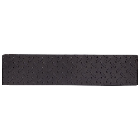 Prosource Safety Tread, 17 in L, 4 in W, Diamond Pattern, Rubber FH64091