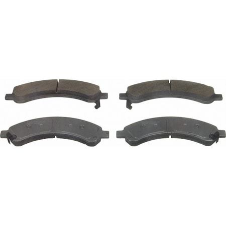 Wagner Brakes Disc Brake Pad Set-QC989 QC989