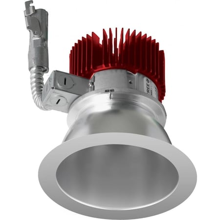 Elco Lighting 4in Reflector LED Light Engine Trims, 2000lm, 3000K, Black E410L2030B2