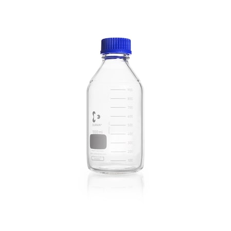 Duran Original GL 45 LabBottle, blue, 1000, PK 10 218015455