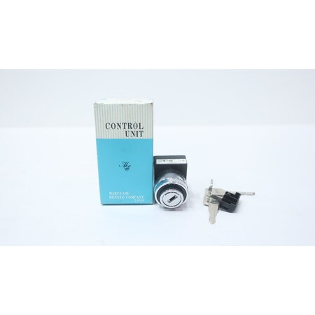 Maruyasu KEYED 2 NOTCH SELECTOR SWITCH 125/250V-AC A22SK2R01C