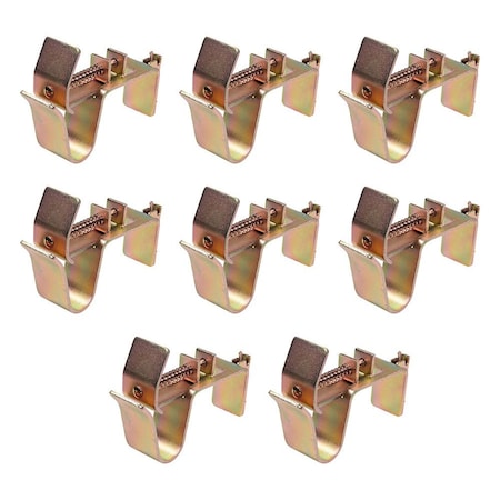 Mytee Products 5-3/8 in x 2-3/4 in x 8-13/16 in Landscape E-Track Tool Holder for X Track Systems, 8PK ETK-LTHx8