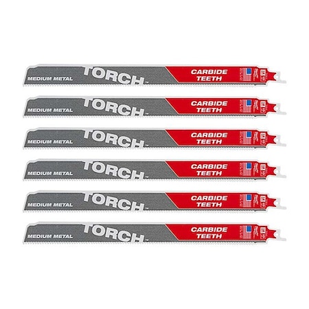 Milwaukee Tool 12 in x 10 TPI, Reciprocating Saw Blade Combo Pack 48-00-5353, 48-00-5353