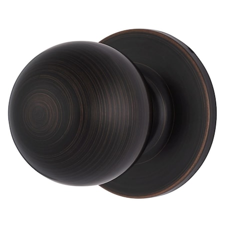 Brinks Raleigh Series Passage Transitional Ball Knob Round Rose Tuscan Bronze Finish E2425-150