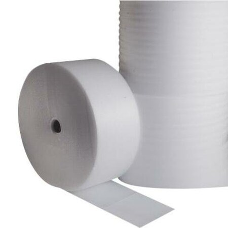 Partners Brand Perforated Air Foam Rolls, 1/4" x 12" x 250', White, 6/Bundle FW14S12P