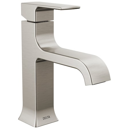 Delta Velum Single Handle Bathroom Faucet In Stainless 539-SSMPU-DST