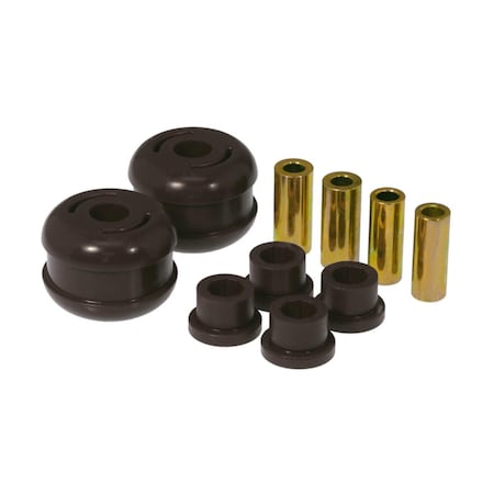 Prothane Mitsubishi Evo 8 Front Control Arm Bushings - Black 13-204-BL