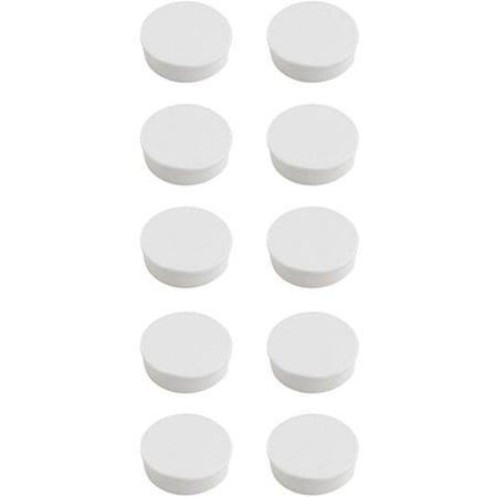 Mastervision Antimicrobial Magnets 1" Diameter, Pack Of 10 BIM141609