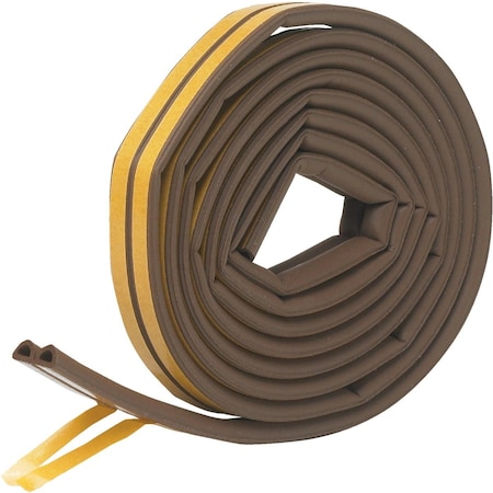 Do It Best 17 Ft. 5/16'' Brown Rubber Weatherstrip V25BADB