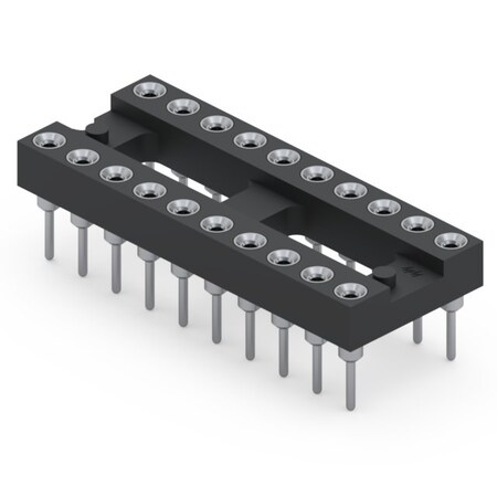 Mill-Max Decoupling Capacitor Dip Sockets-110-99-320-41-001000 110-99-320-41-001000