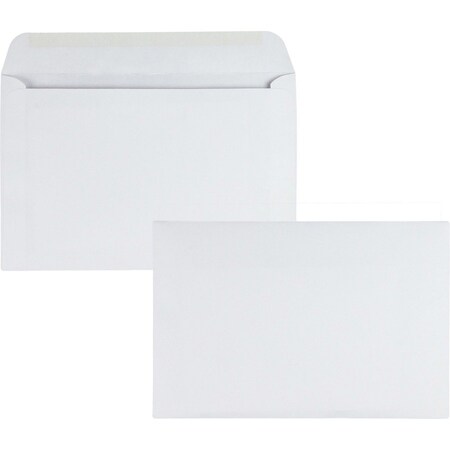 Quality Park Catalog Envelope, White, Paper, PK500 QUA37181