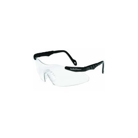 Kimberly-Clark Safety Glasses, Clear Lens, Black Frame, 1 PR 19822