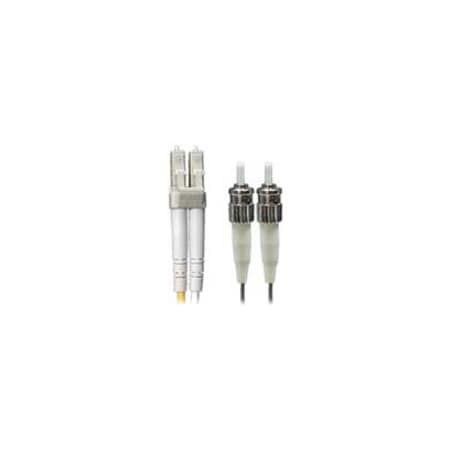 Hubbell Premise Wiring Hubbell Fiber Optic Duplex Patch Cable - LC Male Network - ST Male Network - 6.56ft DFPCLCSTC2MM