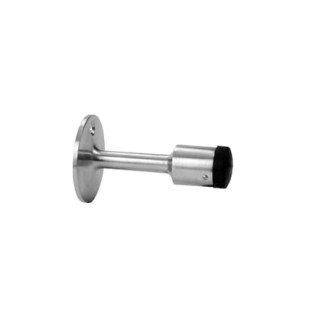Heat Wave 1475-626 Brushed Chrome Wall Door Stop HE2950605