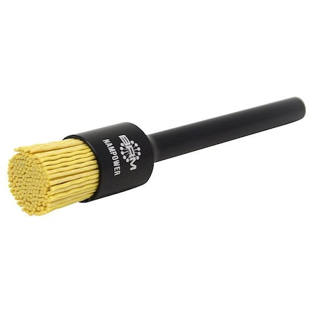 Nampower Brush NAMPOWER End Brush, 0.750" Dia. 5" OAL,  AEB3434180