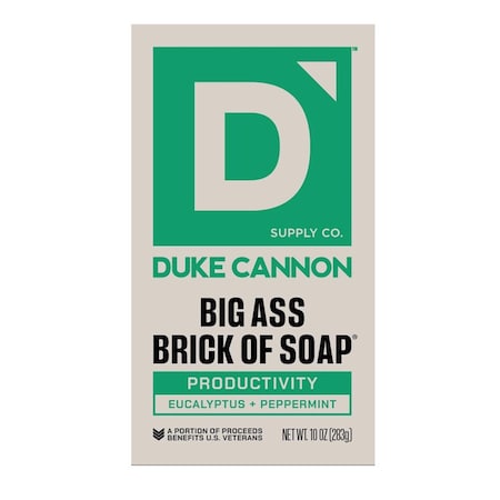 Duke Cannon Productivity Eucalyptus and Peppermint Scent Bar Soap 10 oz BSBA-PROD10