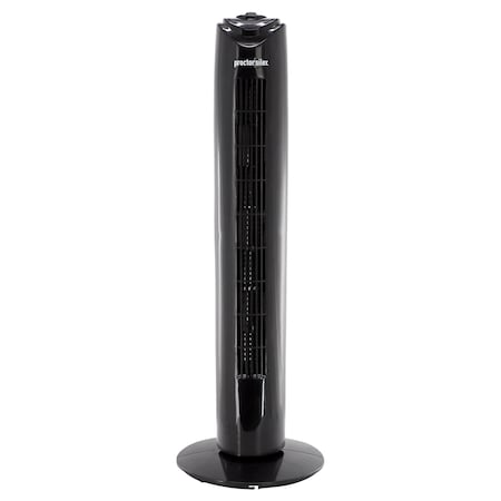 Proctor-Silex 32 Inch 50w Oscillating Tower Fan in Black 750123600M