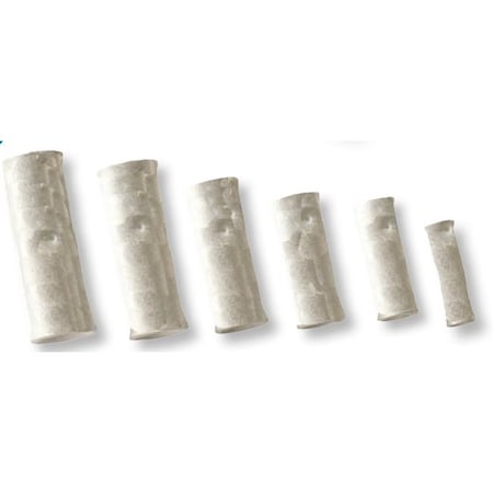 Sigma Butt Electrical Lug, 1/0 AWG Max, None, 25 PK 10001-25