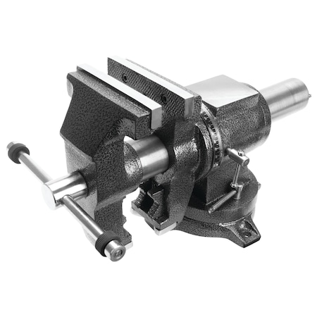 Performance Tool 5 in. Multi-Purpose Vise, Swivel Base, Pipe Jaws, Anvil MV11