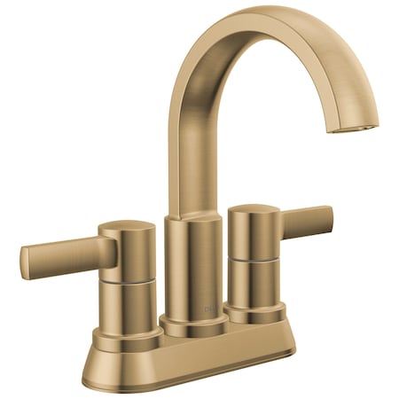 Delta Albion Two Handle Centerset Bathroom Faucet Champagne Bronze 25855LF-CZ