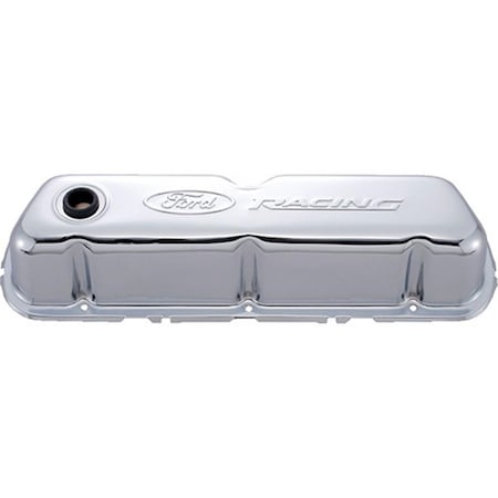 Ford Steel Valve Cover Set, Chrome FRD302-070